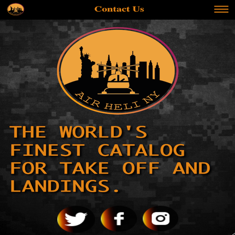 AirHeliNY site